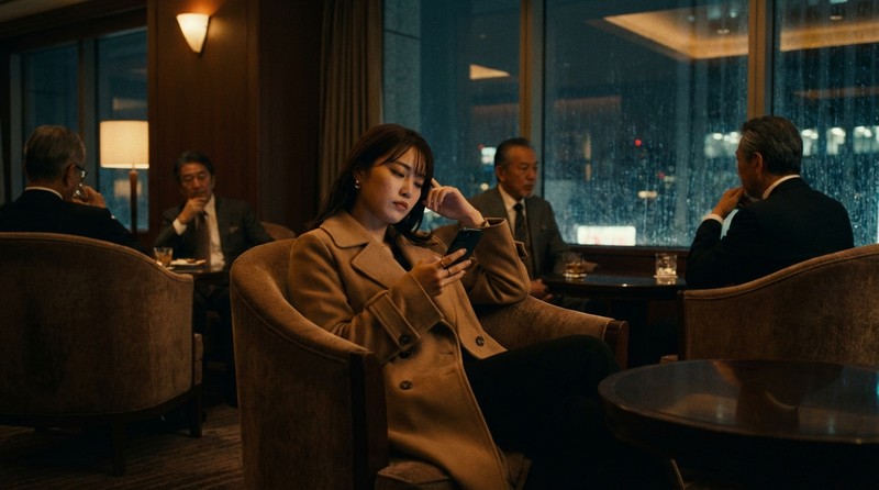 横柄・受け身・暗いのイメージ写真